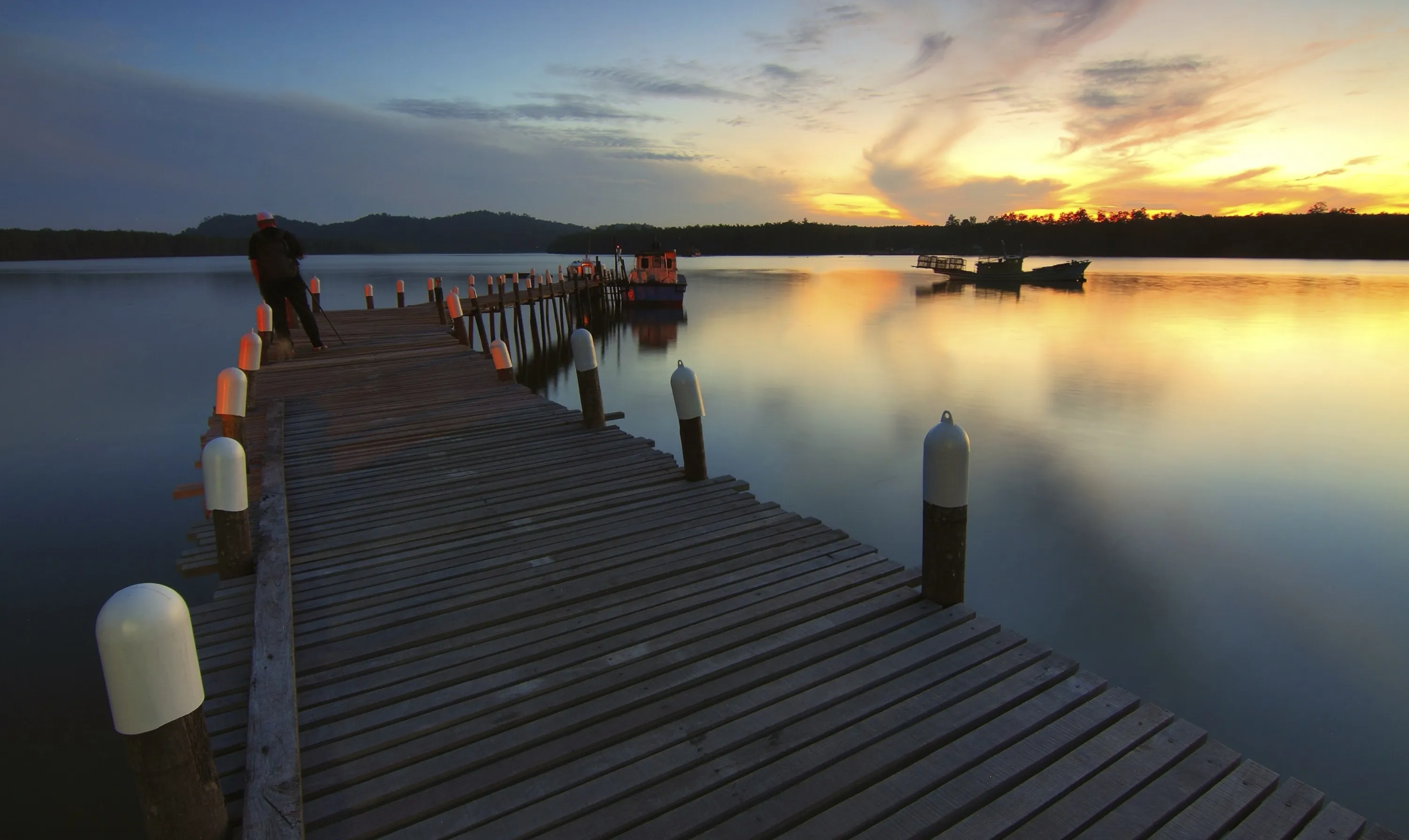 Dock at Sunset