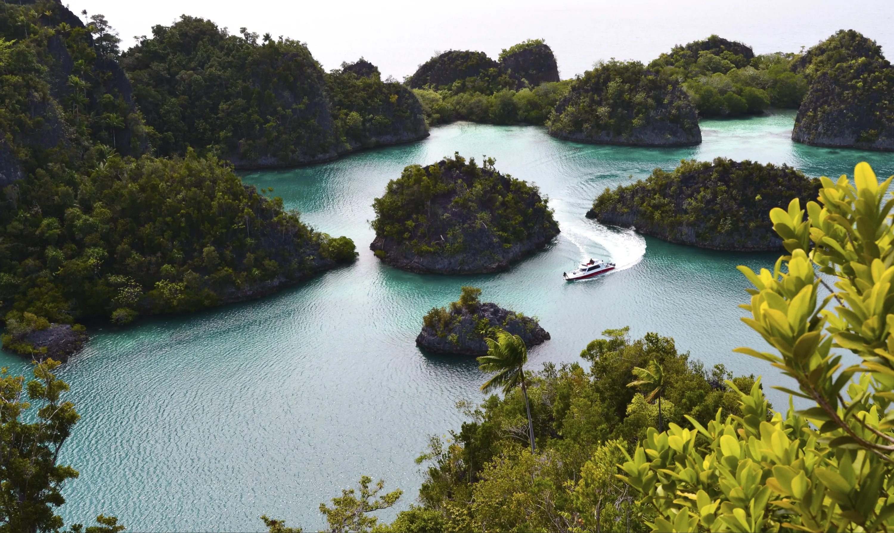 Boating Among Beautiful Indonesian Islands
