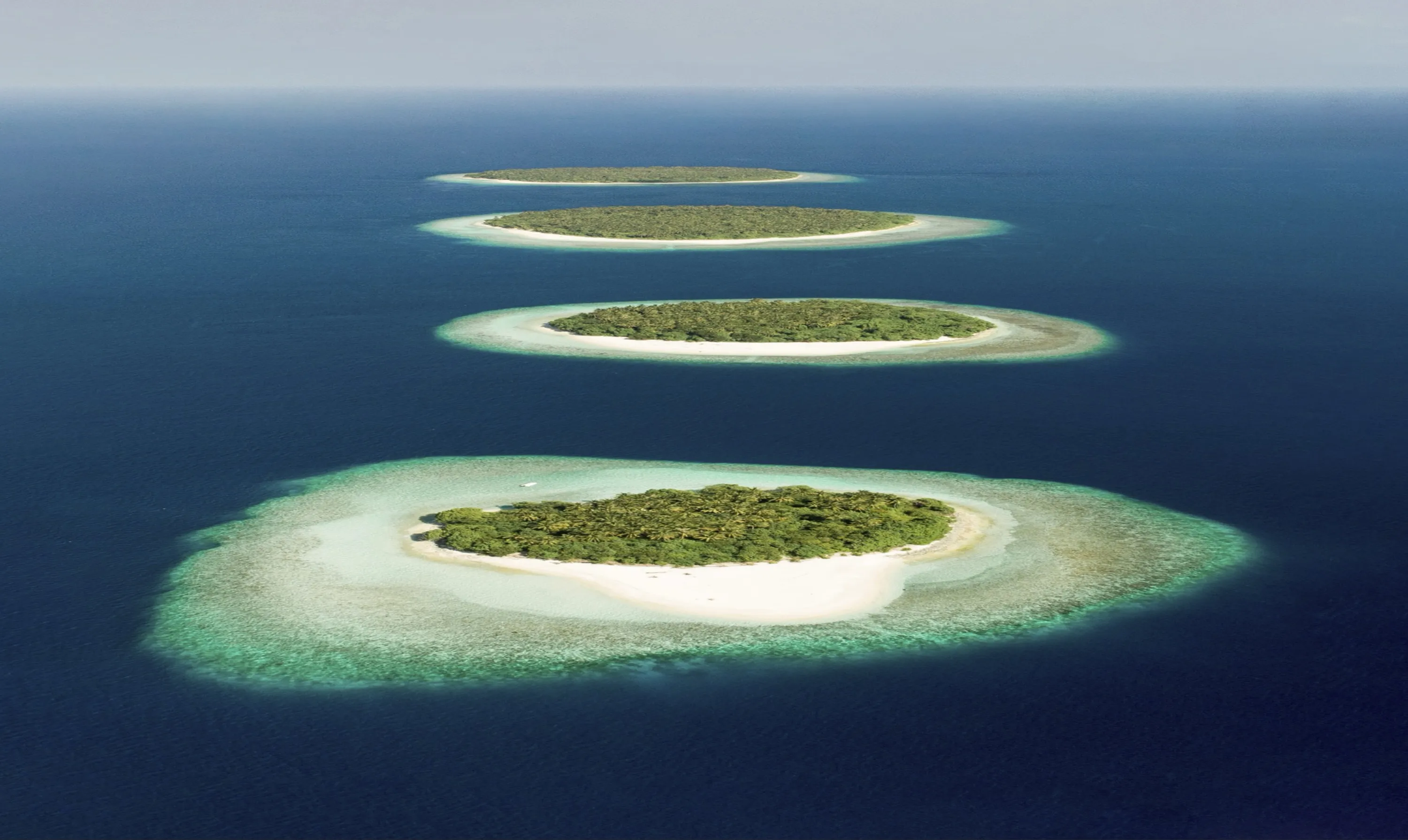 Four Small Islands in Baa Atoll, Maldives