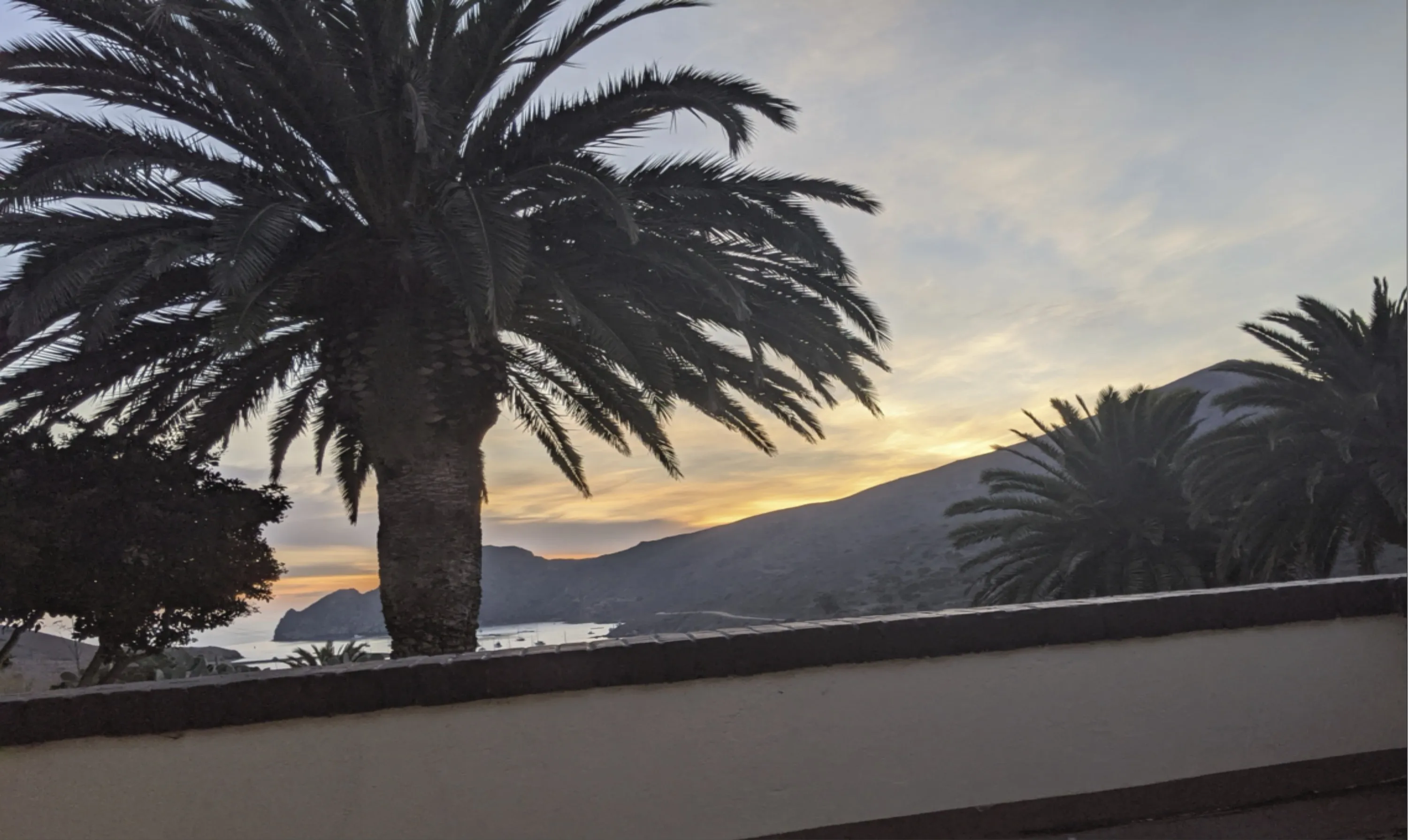 View of Harbour from Balcony on Catalina Island