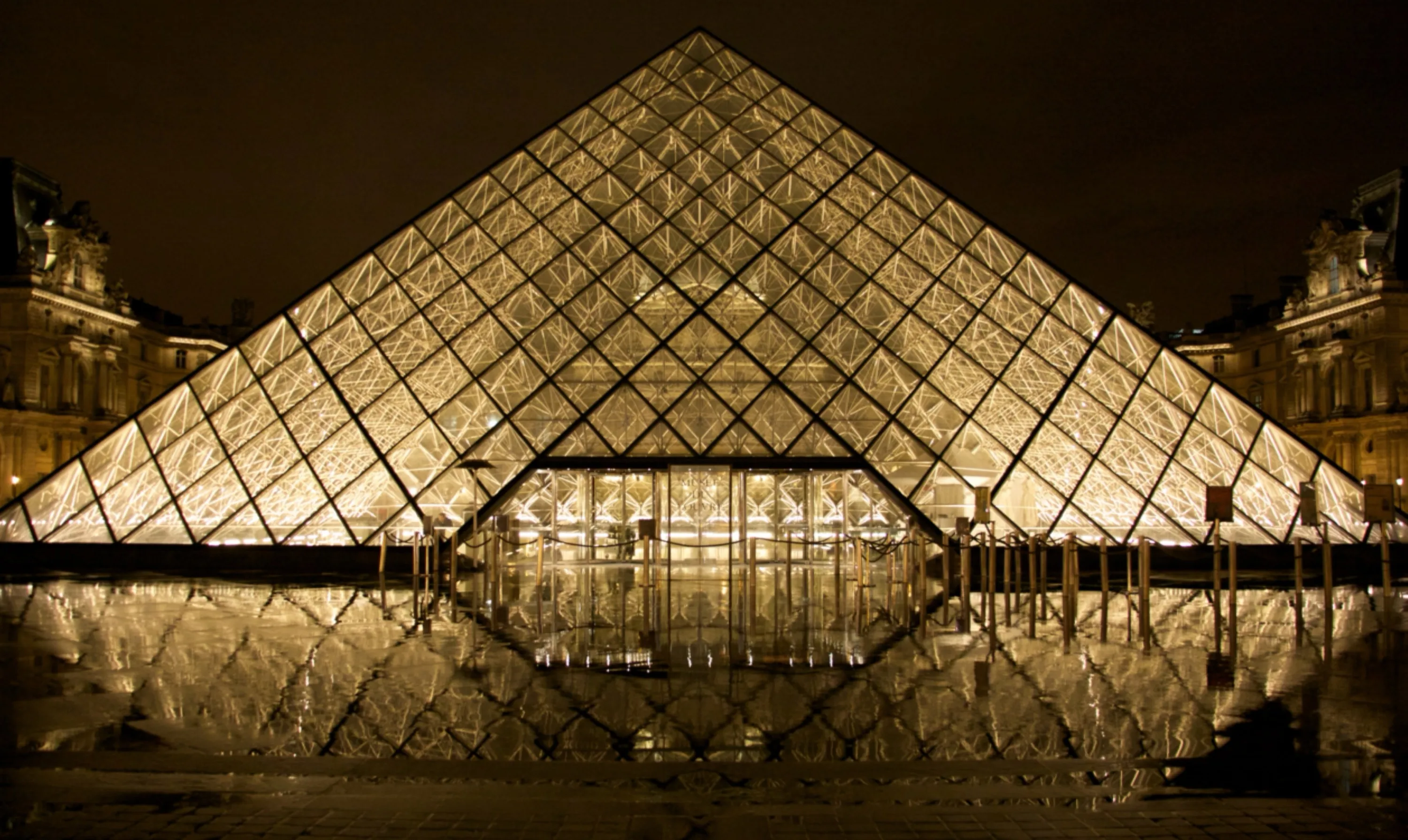 Louvre at Night, Paris
