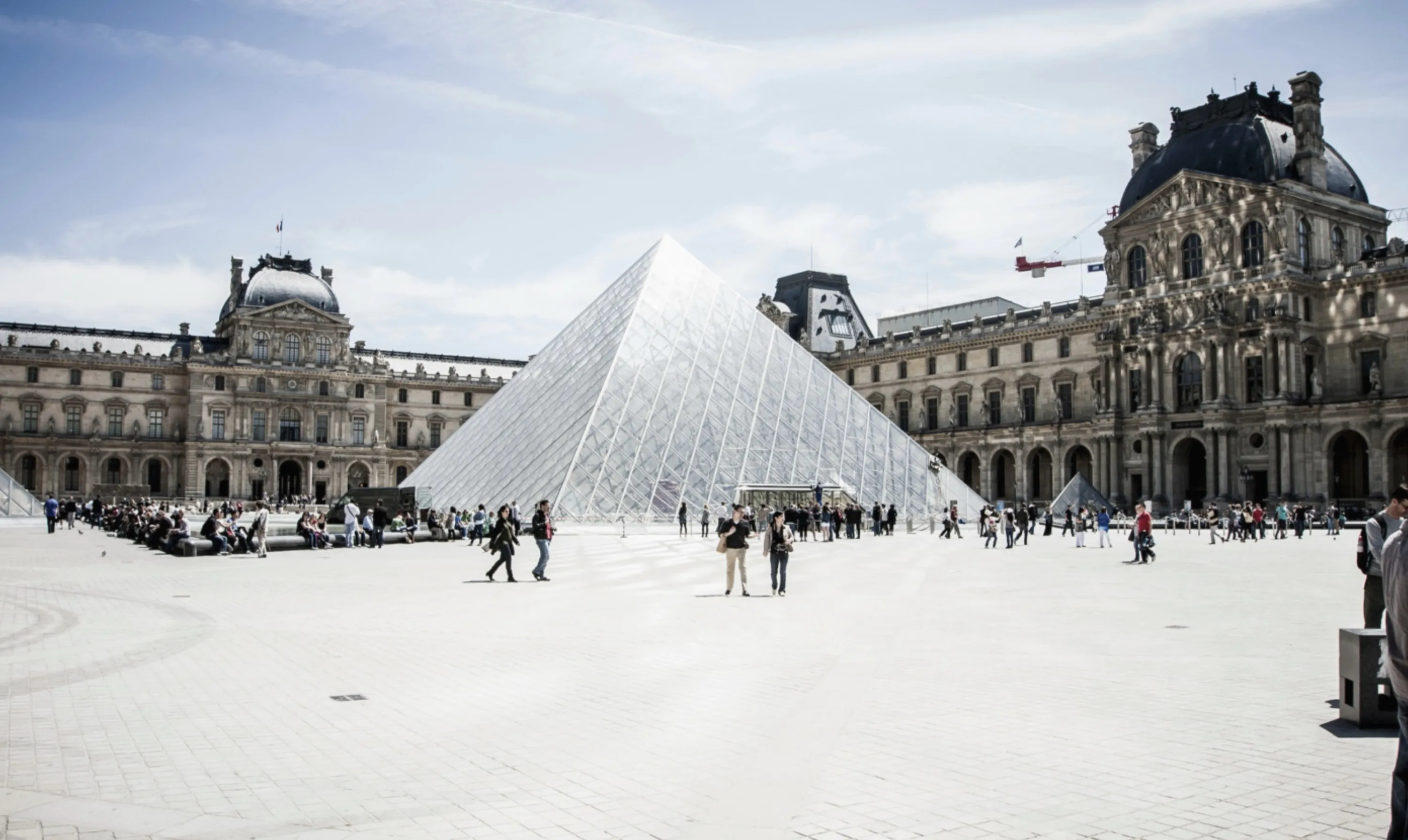 Louvre During the Day, Paris