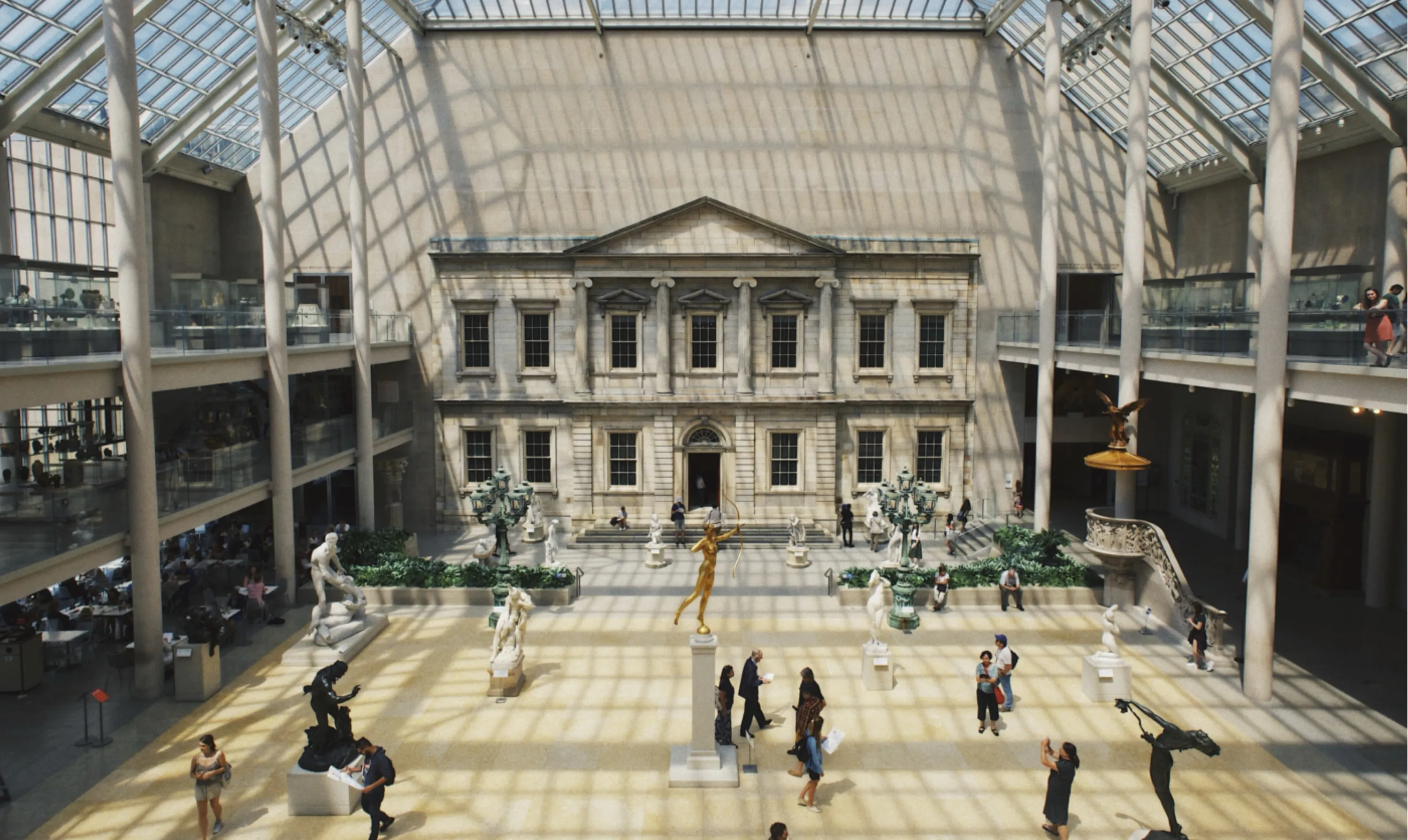 Atrium of The Metropolitan Museum of Art, New York City