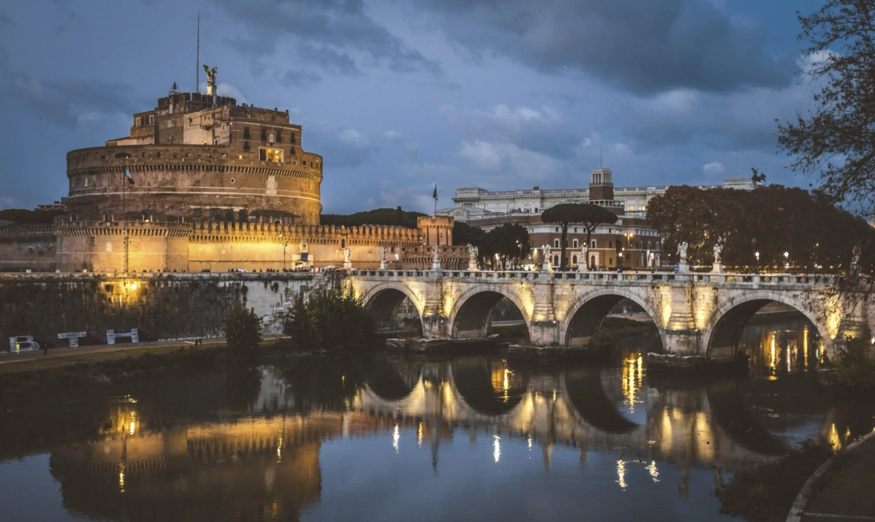 Castle Sant’Angelo, Rome at Night