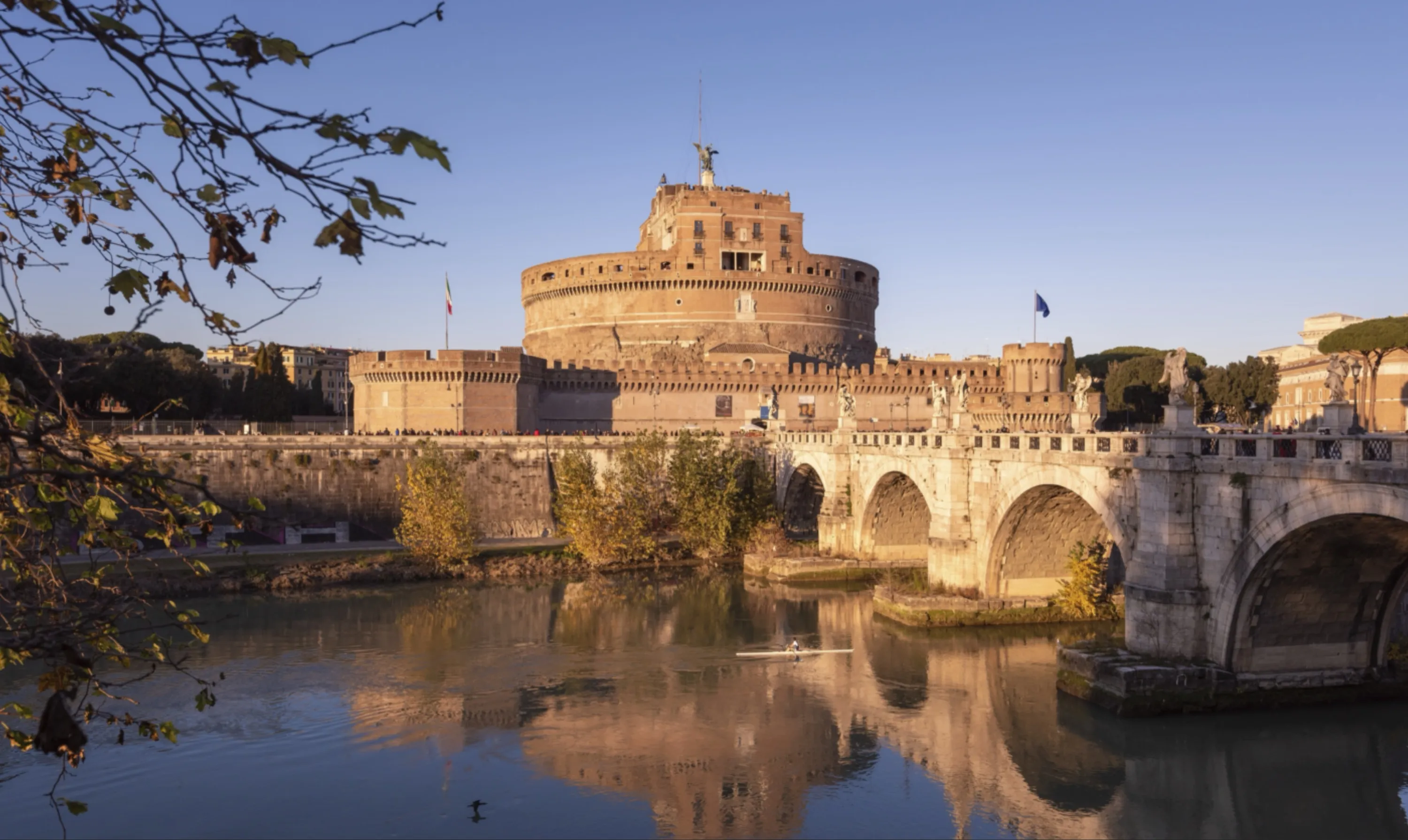 Castle Sant’Angelo, Rome During the Day