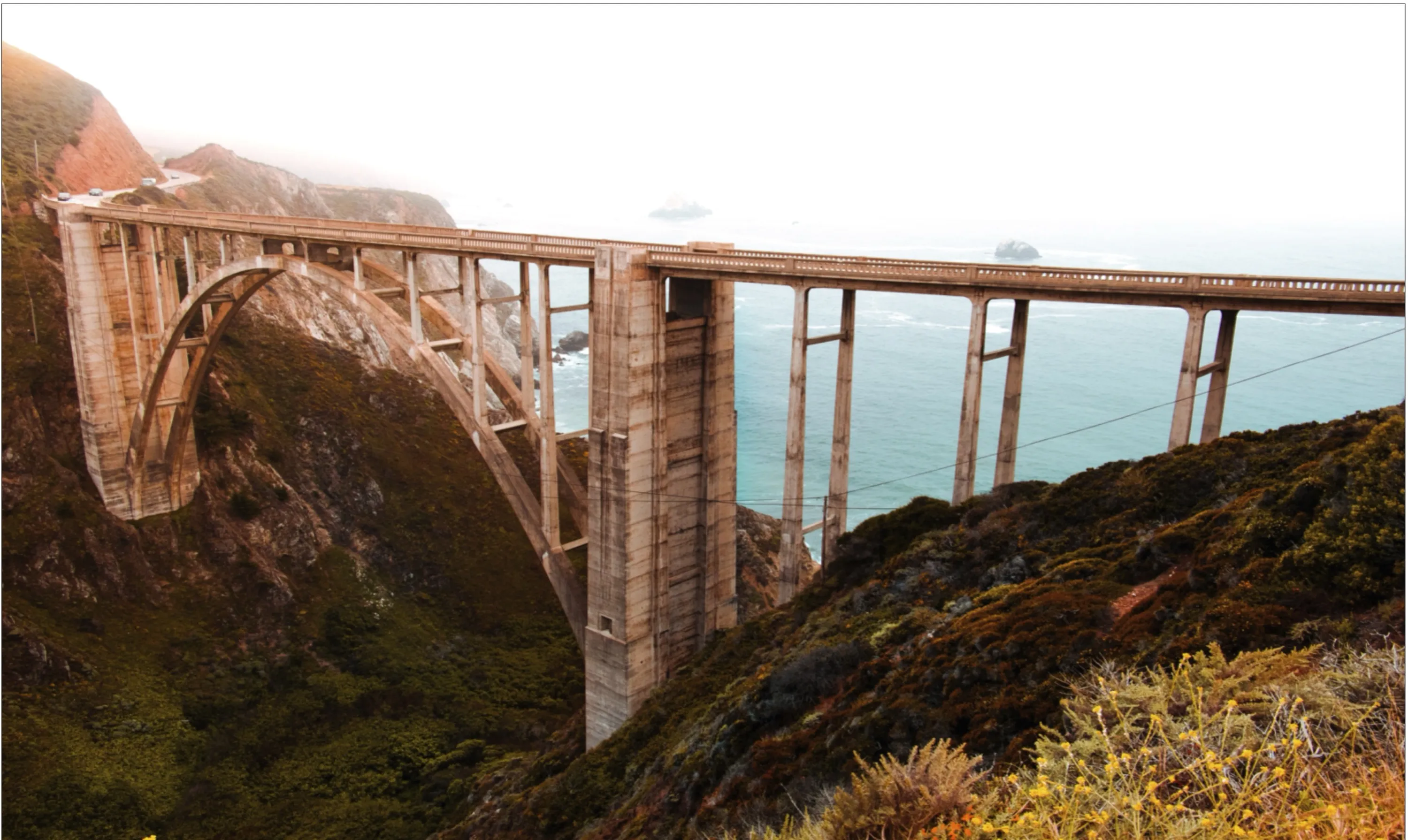 Bridge in Coastal Mountains