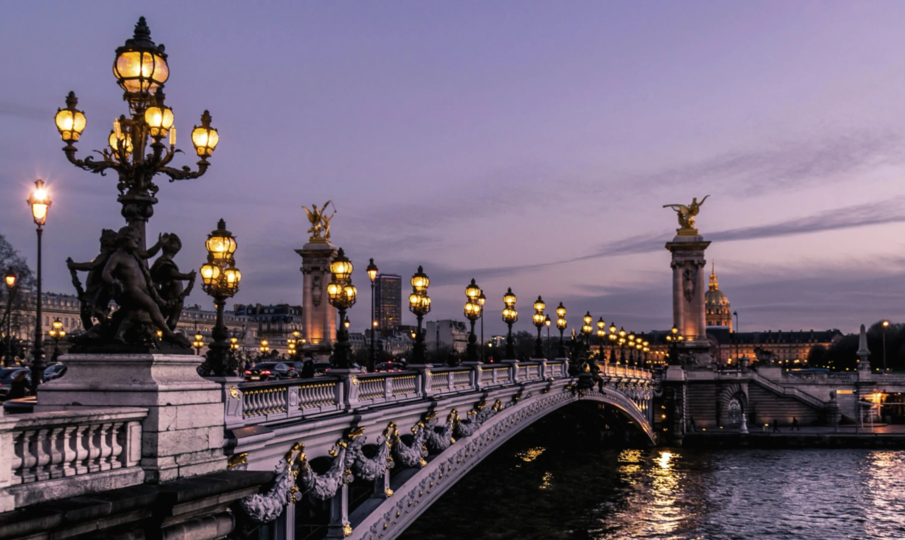 Bridge at Night, Rome