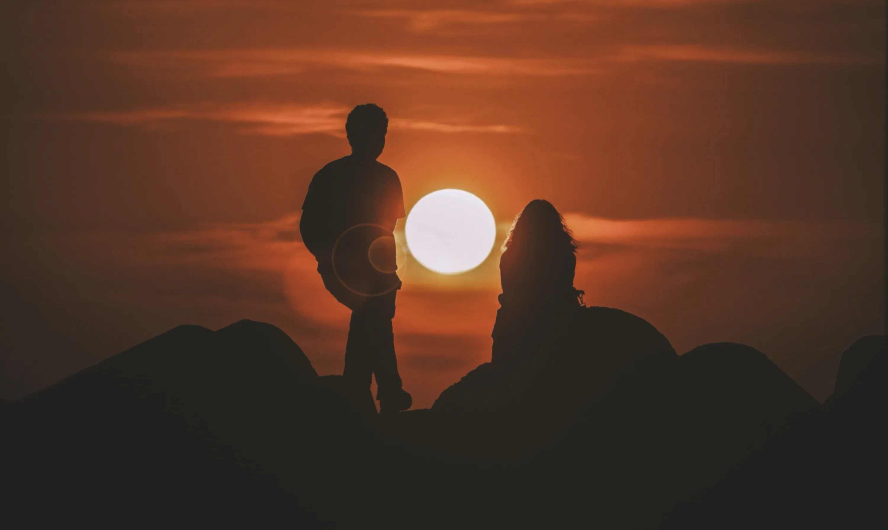 Sharing a Sunset