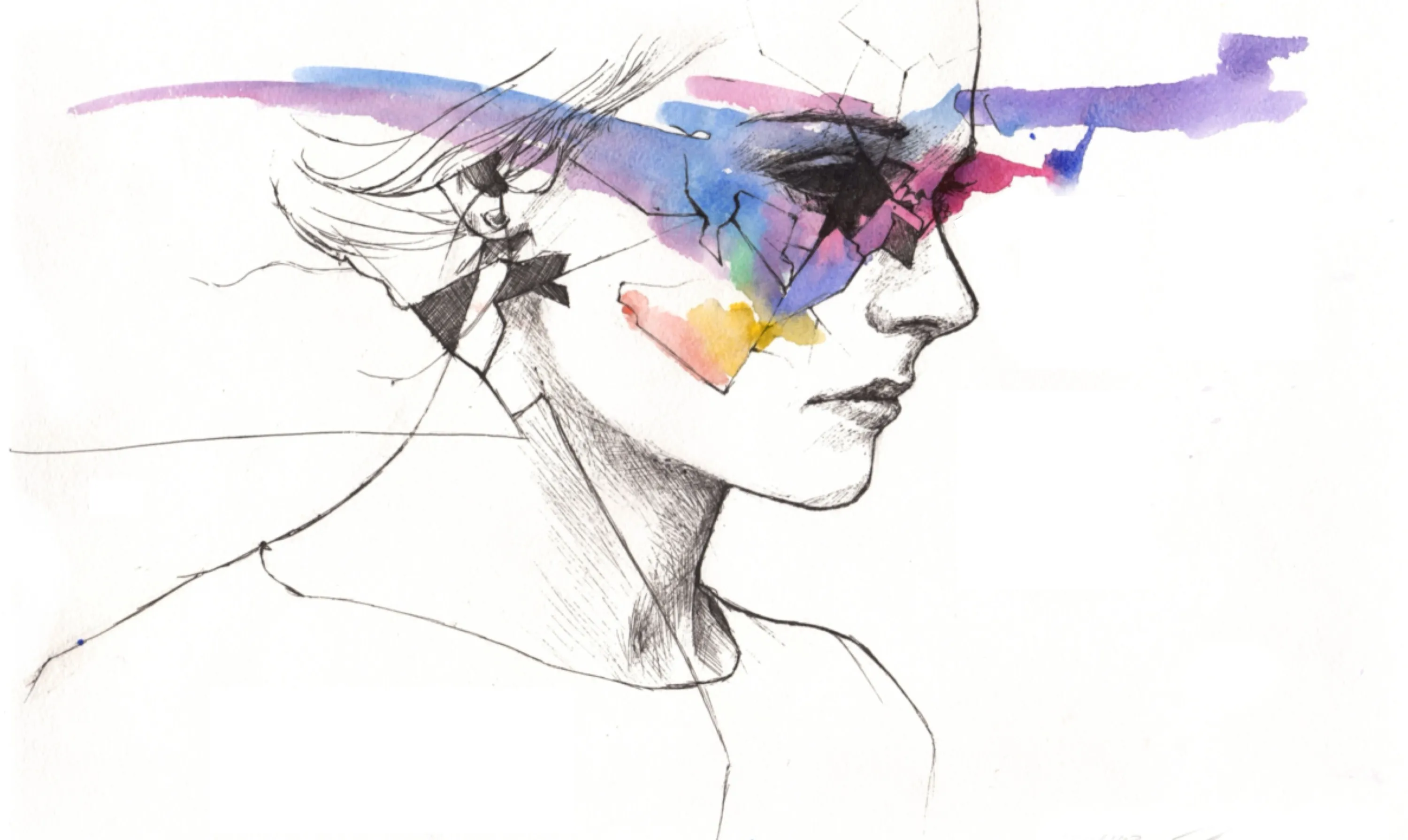Sketch of a Young Woman