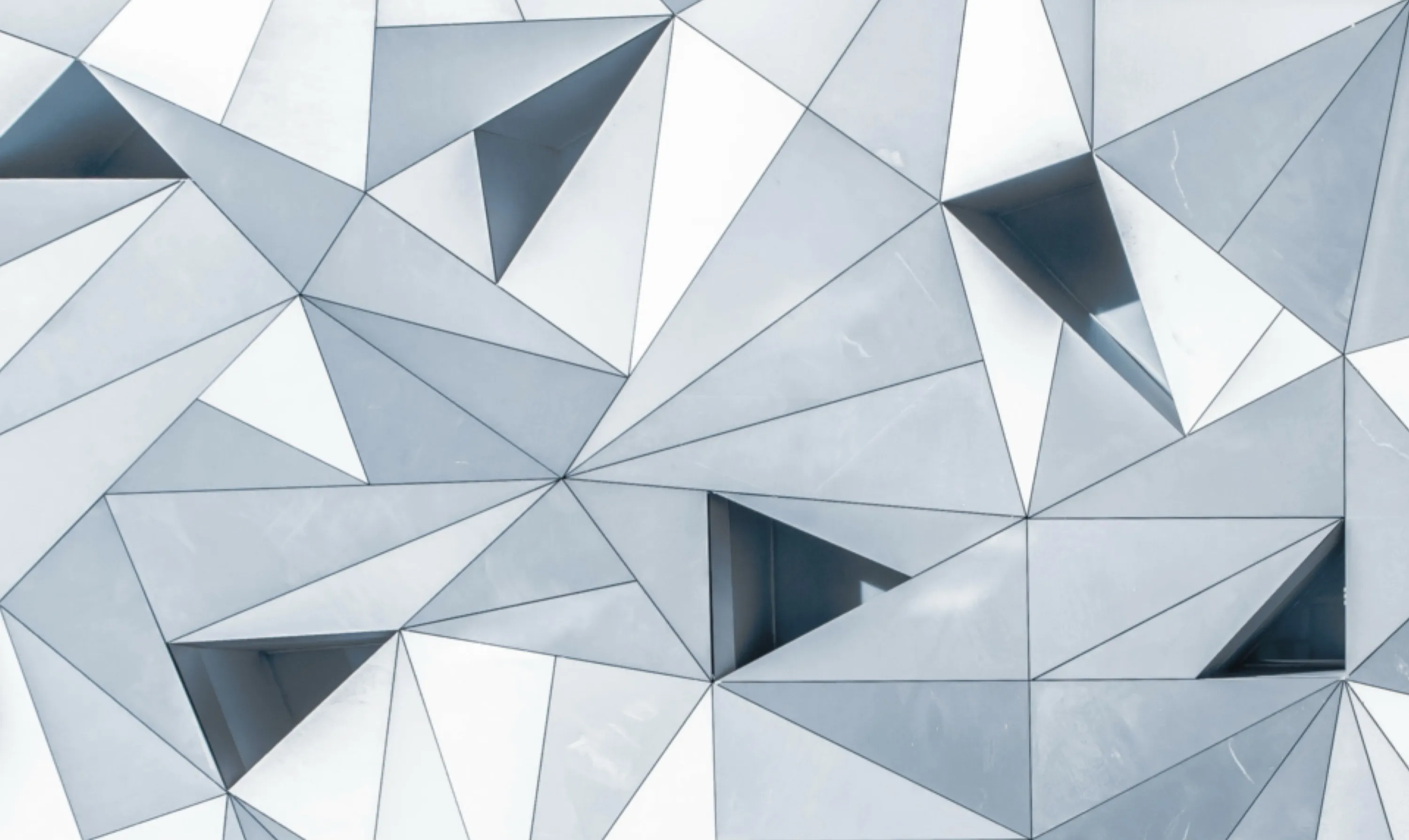 Blue Triangles
