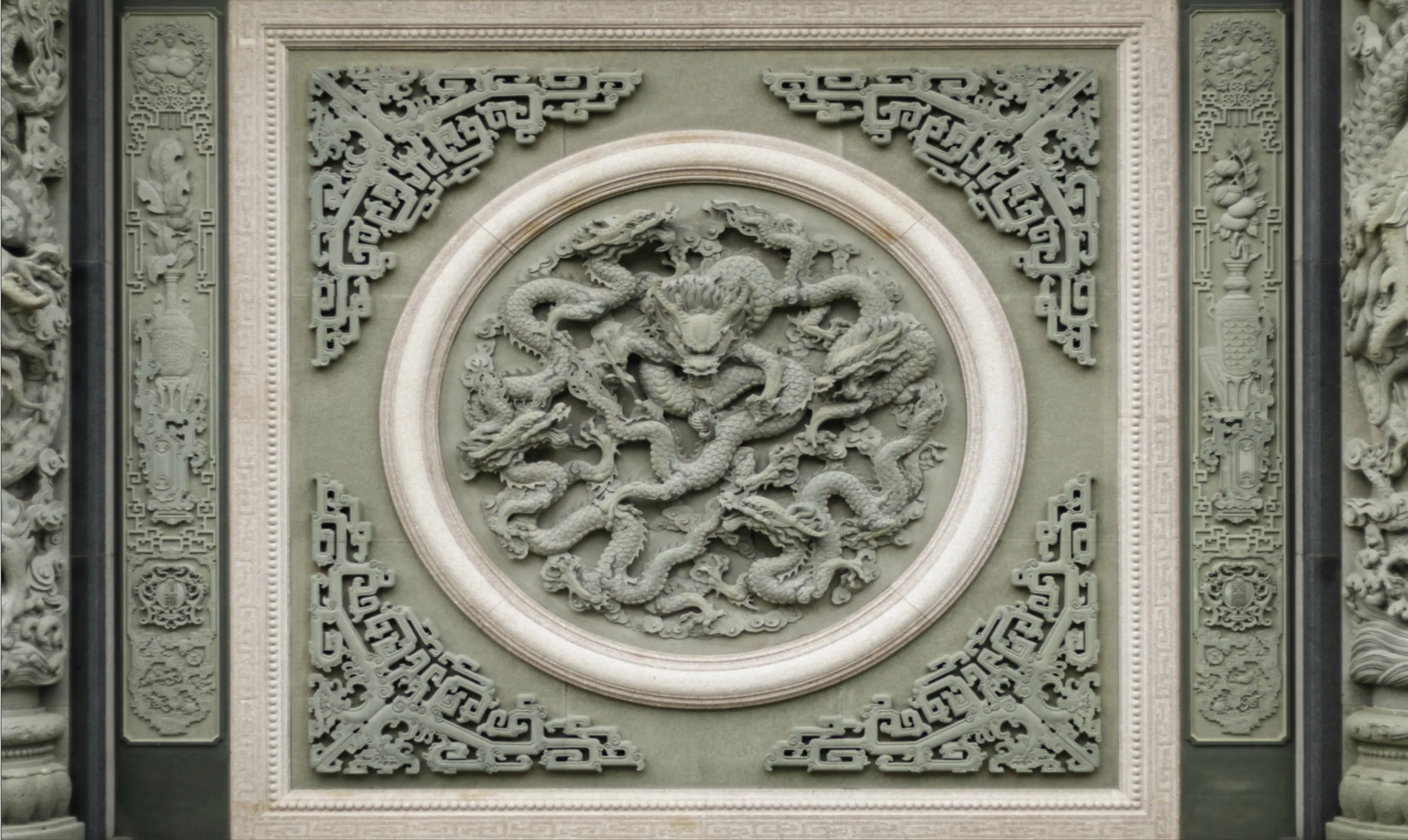 Dragon Emblem on Temple
