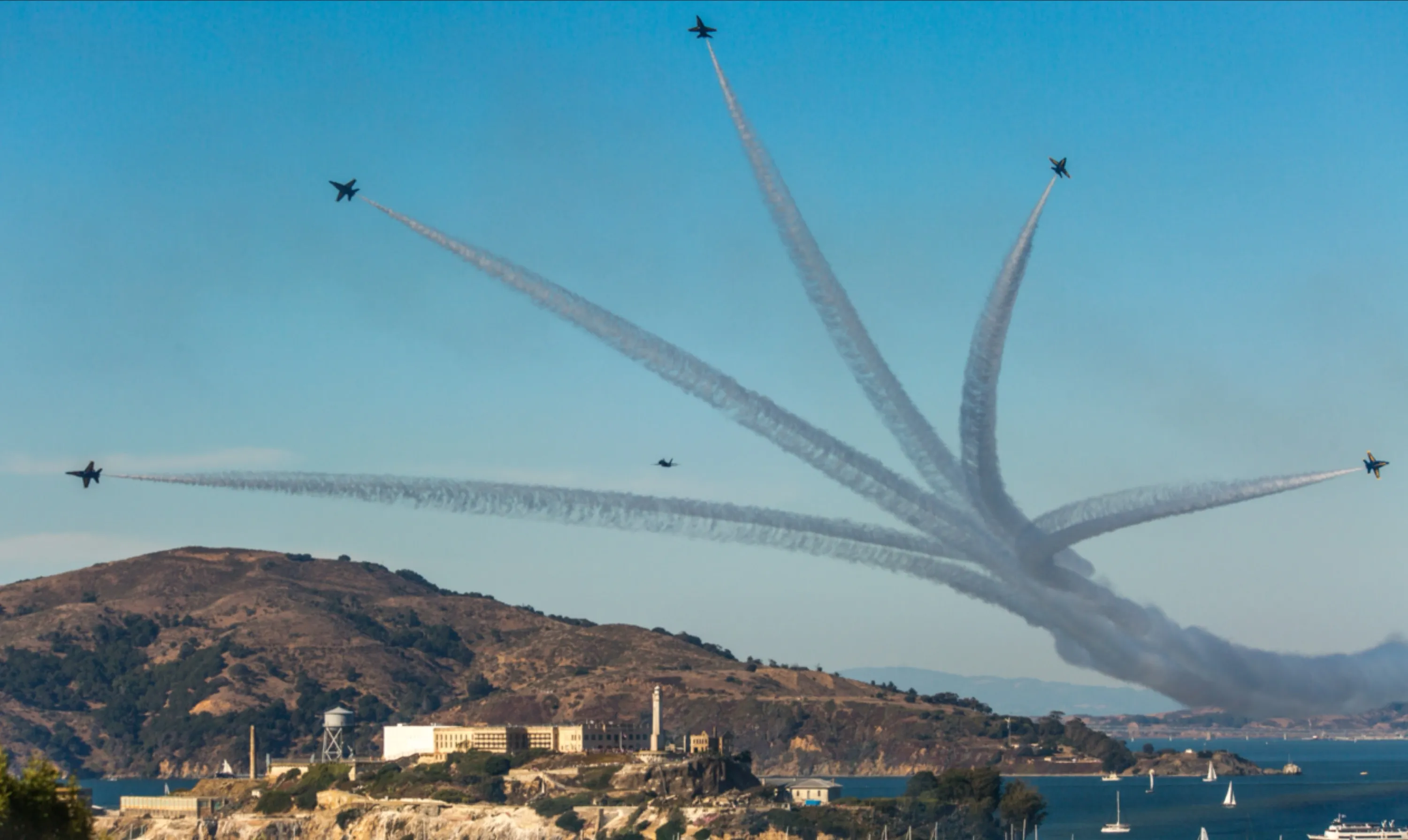 Blue Angels in Formation