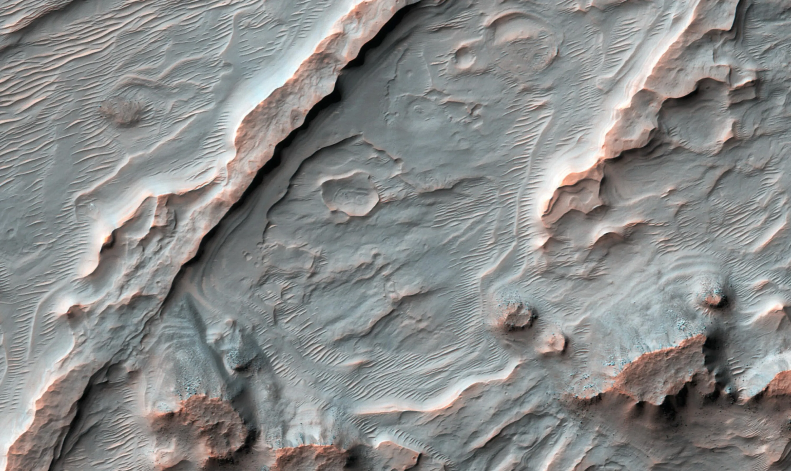 Alluvial Fans on Mars
