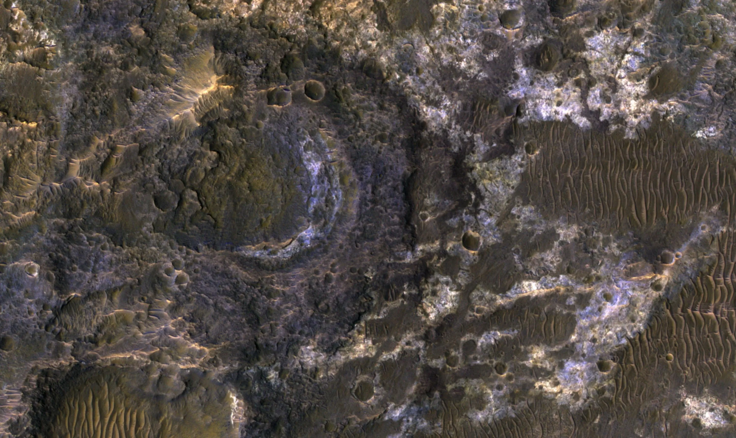 Impact Structures on Mars