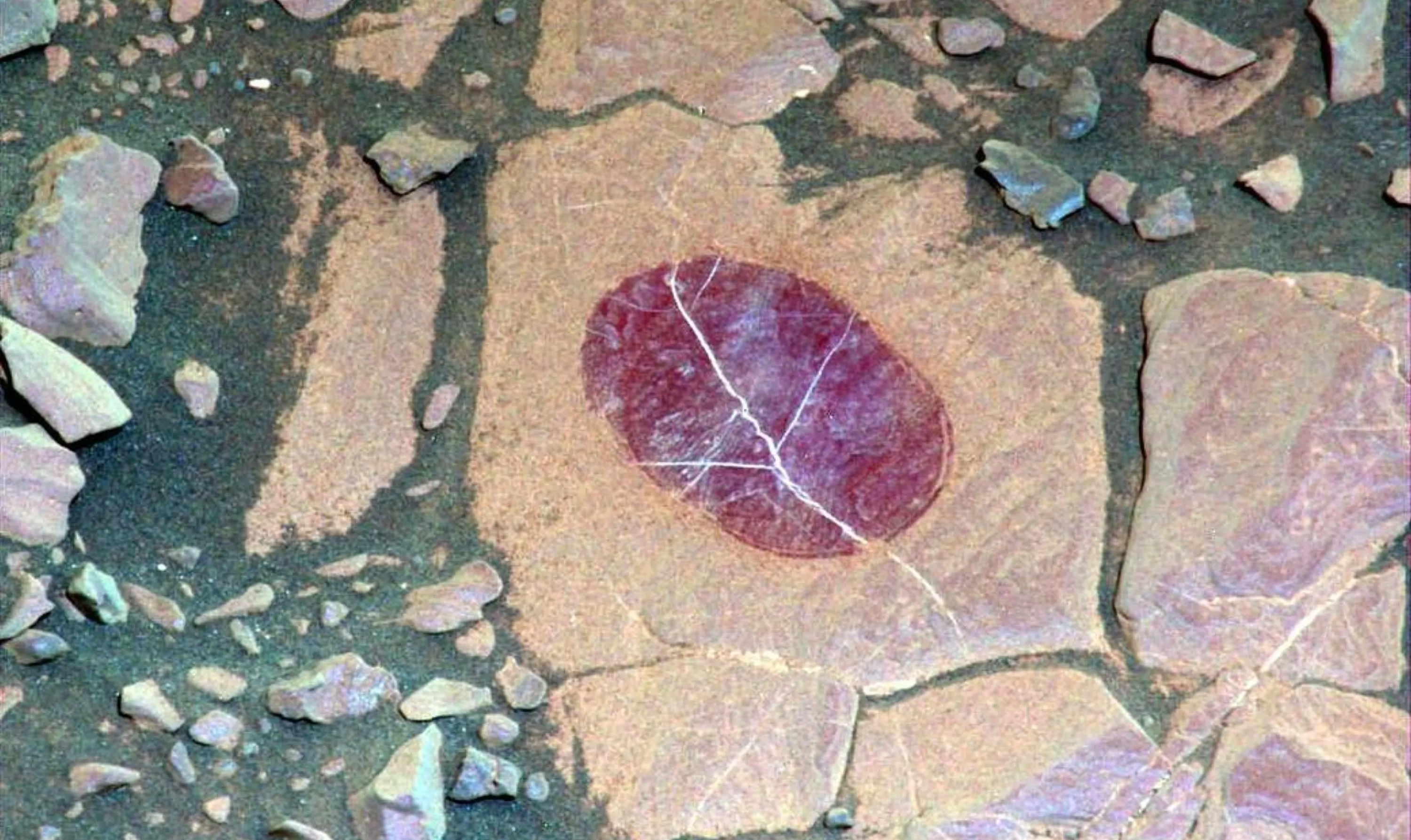 Mineral Deposits on Mars