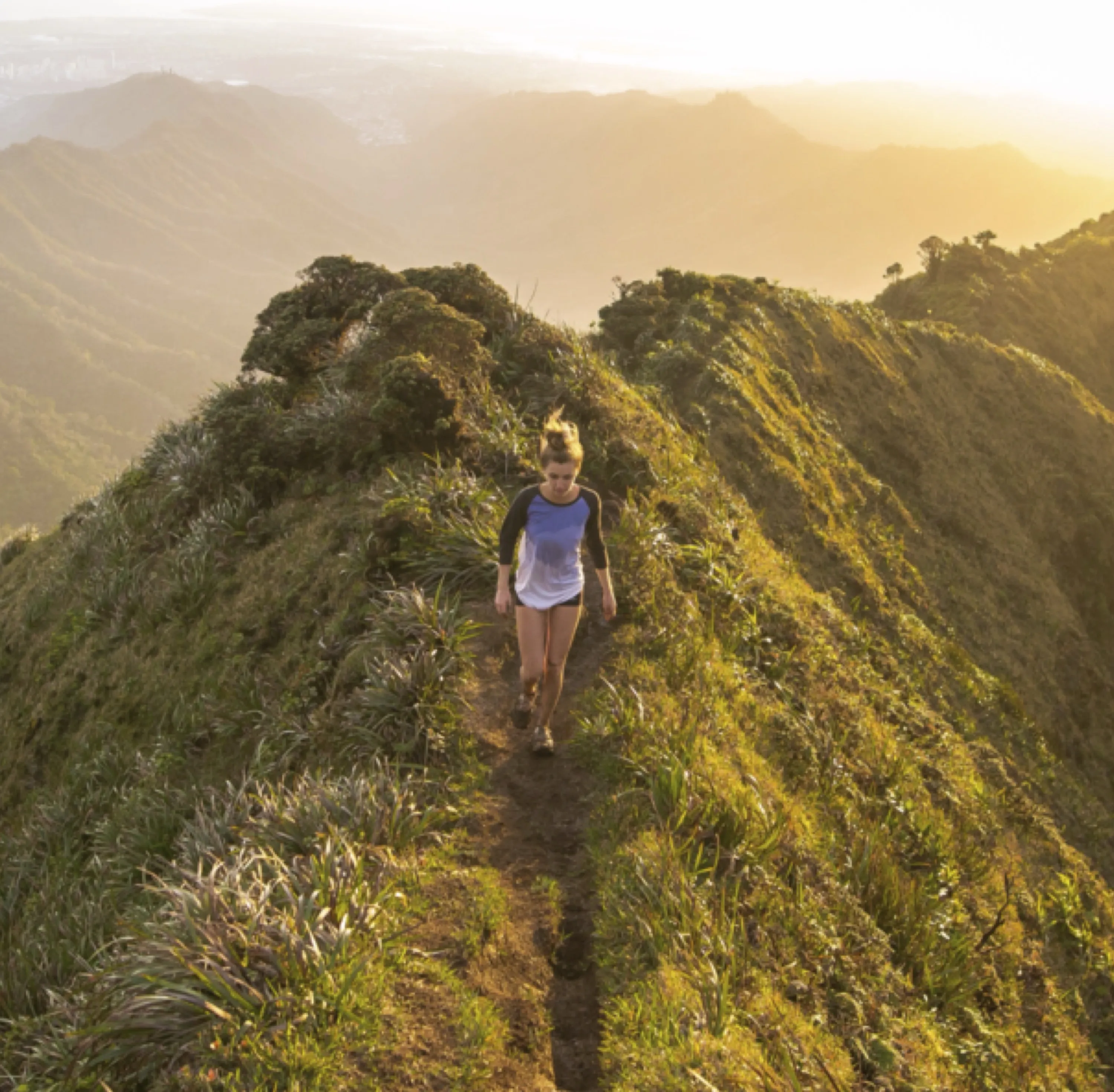 Hiking the Mountaintop