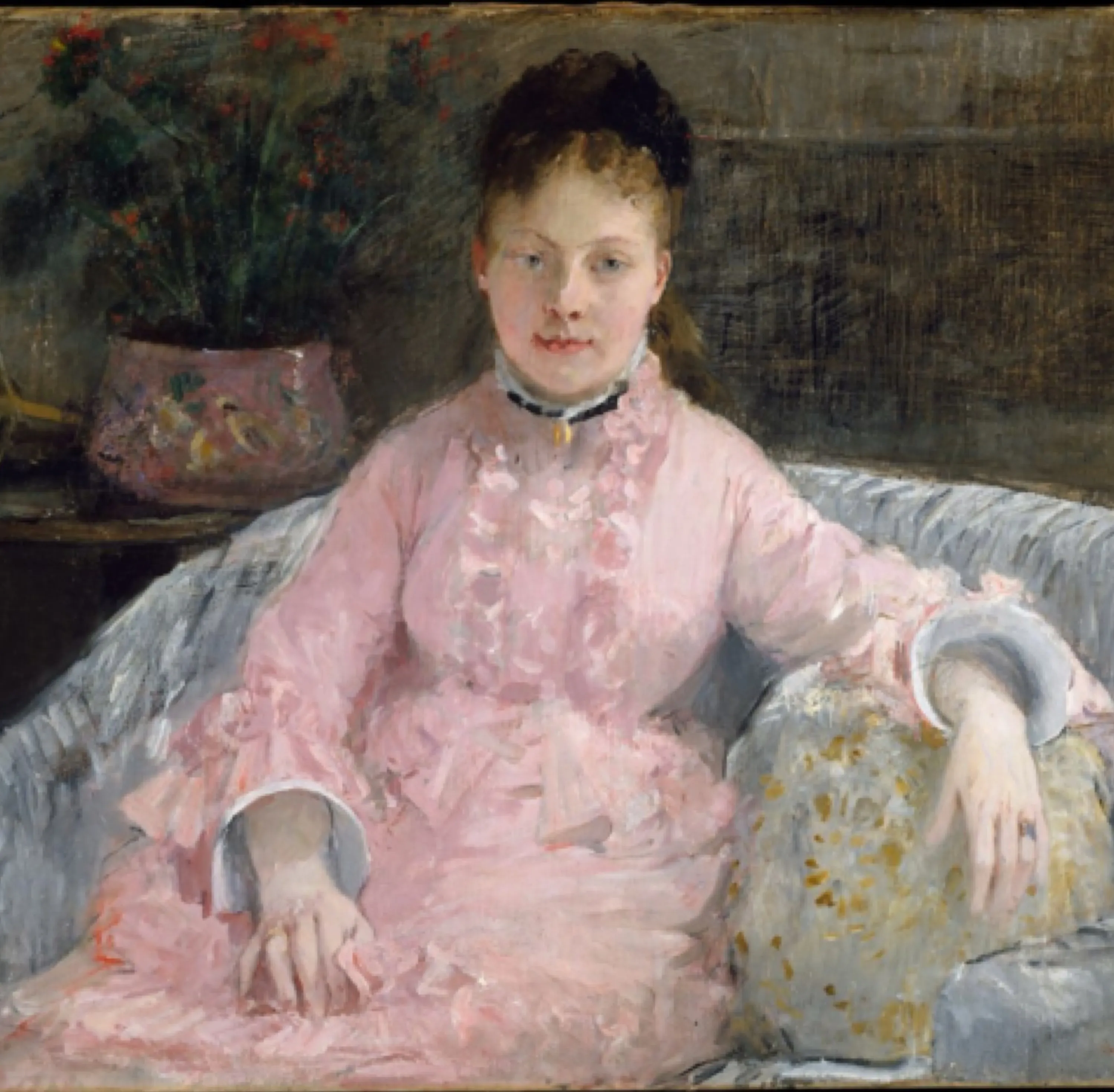 The Pink Dress, Portrait of Albertie-Margueriter